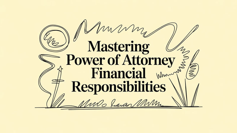 Mastering Power Of Attorney Financial Responsibilities