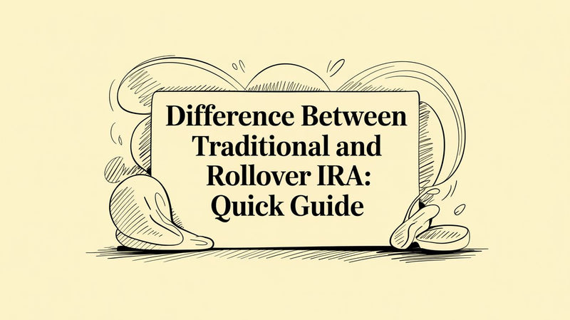 difference between traditional and rollover ira: quick guide