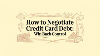 How to negotiate credit card debt: win back control